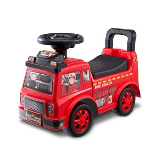Vevor Voiture À Pousser Tout-petits 1-3 Ans, Musical, Rangement Sous Siège. Rouge.