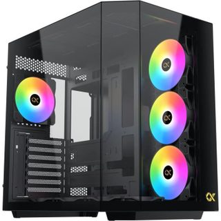 Boîtier Pc - Cubi Ii - Cube - E-atx - Verre Trempé - Argb - Noir