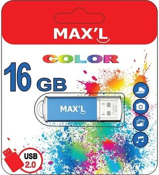Maxell Maxl85403 Lecteur Usb Flash 16 Go Usb Type-a 2.0 Bleu