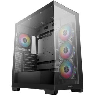 Boitier Sans Alimentation - Cg580 4f - Moyen Tour - Format E-atx - Noir