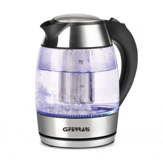 G3 Ferrari Bolleblu Bouilloire 1,8 L 2200 W Noir, Acier Inoxydable, Transparent