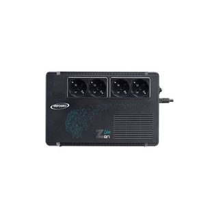 Infosec Zen Live 500 - Onduleur Line Interactive 500 Va 4 Prises Fr/schuko - Garantie 2 Ans