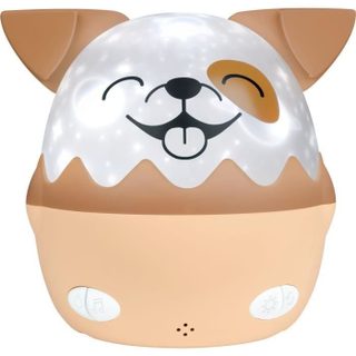 Veilleuse Musicale Sans Fil Bigben Chien Projection 360°, 13 Films, 8 Mélodies, Télécommande, Batterie Usb-c