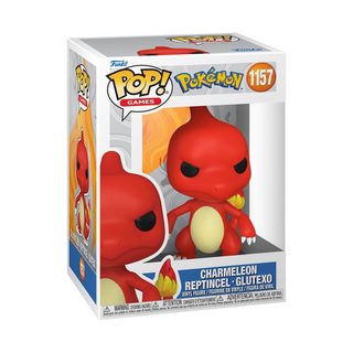 Figurine Vinyle Pokémon Charmeleon Pop! Games Rouge Crème Jaune Noir Funko