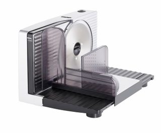 Unold 78866 Trancheuse Electrique 100 W Noir, Argent Plastique, Acier Inoxydable