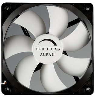 Tacens Aura Ii 12cm Boitier Pc Ventilateur Noir, Blanc