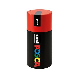Marqueurs Posca En Tube Métallique 13 Stylos Multicolores (rouge/noir)