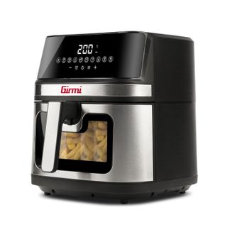 Girmi Fg80 Ecofrit Friteuse À Air 8 Litres 2200w Affichage Numérique 10 Programmes Double Résistance