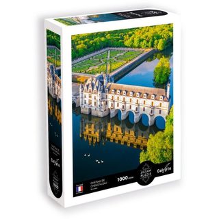 Puzzle 1000 Pièces Calypto Château De Chenonceau Touraine Sentosphere Soft-touch 68,5 X 48 Cm