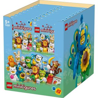 Minifigures Box 71051 Série 28 - Animaux Lot De 36 Sachets