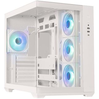 Boitier Sans Alimentation - Al118 - Cube - Format Atx - Blanc