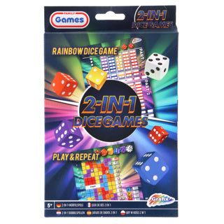 Jeux De Dés Grafix 2en1 : Arc-en-ciel Et Répétition Pour Enfants