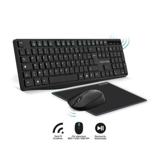 Advance Pack Elite Wireless Combo Clavier Et Souris Sans Fil + Tapis