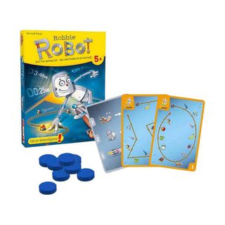White Goblin Games Robbie Robot — Jeu De Cartes (série Jaune) Multicolore.