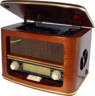 Roadstar Hra1500uemp Radio Portable Personnel Analogique Bois