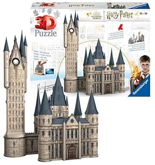 Ravensburger Puzzle 3d Harry Potter Pour Enfants Et Adultes À Partir De 10 Ans, Tour D'astronomie De Poudlard, 540 Pièce