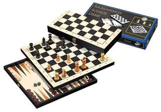 Philos Backgammon 3 In 1 Reis Set 30mm
