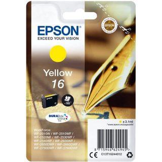 Cartouche Imprimante Epson C 13 T 16244012 - Jaune