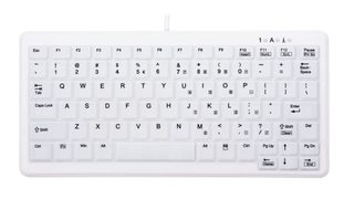 Contour Design Active Key Ak-c4110 Clavier Médical Usb Qwerty Anglais Américain Blanc