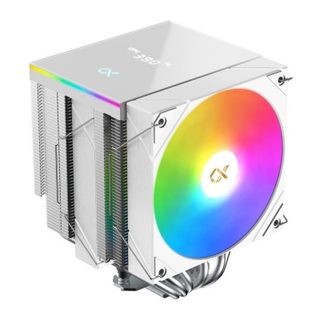 Ventirad Cpu - Xigmatek Ak6 Dual Digital Arctic - Amd Am5/am4 - Ventilateur 2x 120 Mm Argb - Blanc