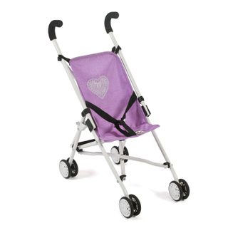 Mini-buggy Roma, Mélange Violet Pour Poupée