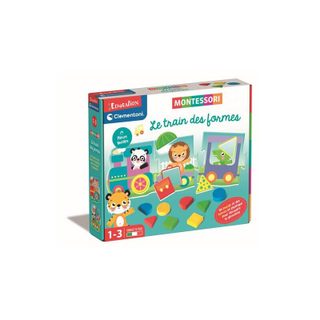 Jeu Éducatif Clementoni Le Train Des Formes Montessori