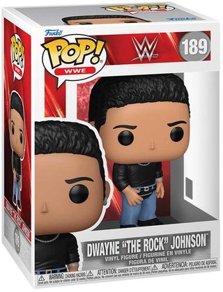 Funko Figurine De Jeu Wwe Dwayne The Rock Johnson Vinyle Pop 189