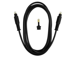 Câble Optique Câble Optique Jack 3.5 Mm Adaptateur Toslink 1,8m