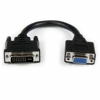 Câble Dvi-i Vers Vga Startech Dvivgamf8in Noir 0,2 M