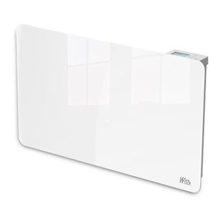 Radiateur Inertie Céramique Avec Façade En Verre 1500 W - Ip24 - Nf - Fil Pilote 6 Or