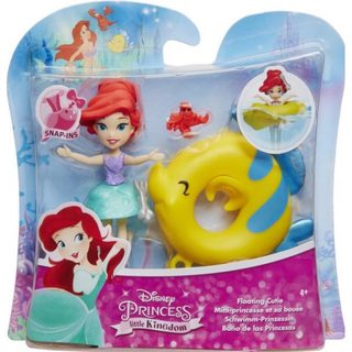 Mini Princesse : Ariel La Petite Sirene Et Sa Boueee Polochon - Hasbro B8939 - Disney Princesses - Poupee