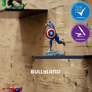Bullyland Figurine Marvel Captain America - Jouet Super-héros