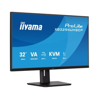 Écran Pc Iiyama Prolite Xb3294uhscp-b1 31,5 4k Va Dock Usb-c 95w Kvm Noir