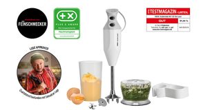 Esge M 122 De Luxe 0,6 L Mélangeur Par Immersion 140 W Blanc