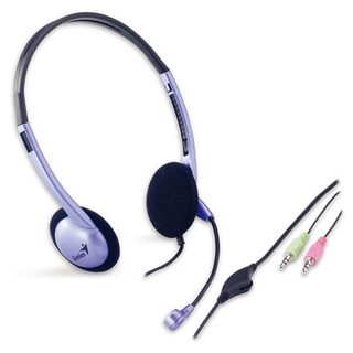 Genius Computer Technology Hs-02b Stereo Headset Casque Avec Fil Bureau/centre D'appels