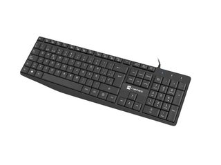 Natec Nkl-1948 Clavier Universel Usb Qwerty Espagnole Noir