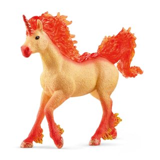 Figurine Étalon Licorne de Feu Elementa SCHLEICH