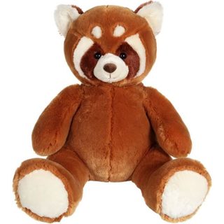 Peluche Panda Roux Géant - - 70 Cm