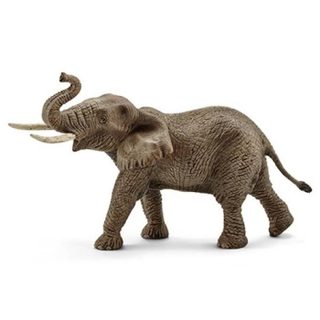 Figurine Eléphant D'afrique Mâle, 14762 Wild Life, Des 5 Ans