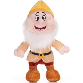 Simba Peluche Nain Atchoum 38 cm - Collection Blanche Neige et les 7 Nains - Set Grand Doudou Classique Enfant et 1 Carte tigre