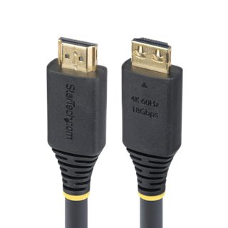Startech.com Câble Hdmi Haute Vitesse De 7 M Avec Connecteurs À Verrouillage, 4k 60 Hz/1440p 144 Hz, Hdr10/hdcp 2.2/arc,