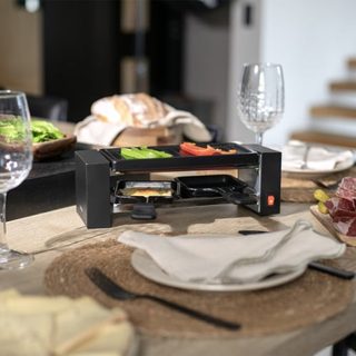 Appareil À Raclette & Gril Pour 2 Personnes 400w