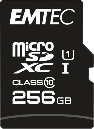 Emtec Elitegold 256 Go Microsdxc Uhs-i Classe 10