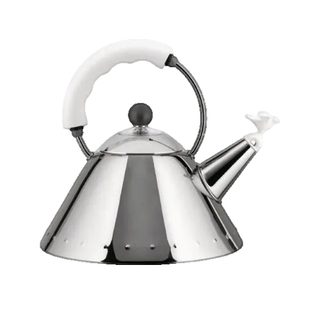 Bouilloire Alessi 9093 En Acier Inoxydable Avec Sifflet Oiseau