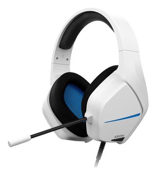Krom Kopa Move Casque Avec Fil Arceau Gaming Blanc