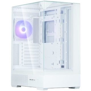 Boitier Sans Alimentation - P40 Prism Plus - Moyen Tour - Format Atx - Blanc