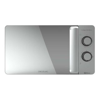 Cecotec Micro-ondes Proclean 3060 Gray Mirror. Capacité De 20 L, Revêtement Ready2clean, 700 W De Puissance