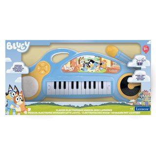 Clavier Électronique Bluey Plastique Light Blue With Yellow And White Accents 48 X 5,2 X 19,5 Cm Lexibook