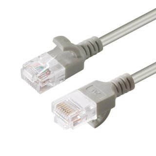 Cable Reseau Microconnect V-utp6a03-slim Gris 3 M Cat6a U/utp [utp]