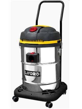 Aspirateur Eau Et Poussières 2x1200w 55l Avec Prise Pour Outil Électroportatif Wd 255xe Lavor